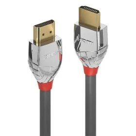 Lindy Cromo Line sivá / HDMI kábel / High Speed / 2 m / 4K 4096×2160 / 18 Gbit/s (37872)