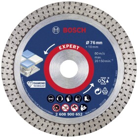 Bosch Accessories 2608900652 EXPERT HardCeramic diamantový rezný kotúč Priemer 76 mm Ø otvoru 10 mm kámen, betón, cihla, obklady 1 ks; 2608900652