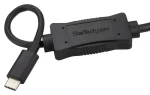 StarTech adaptér USB-C na eSATA čierna / Adaptér / USB 3.0 / 0,9 m (USB3C2ESAT3)