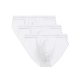 Pánske tangá 3 pack 1582 white - Atlantic Bílá S