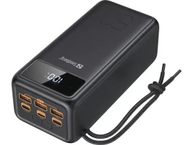 Sandberg Powerbanka 50000mAh čierna / PD 130W / svietidlo / 3x USB-C 3x USB-A (420-75)