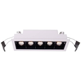 Deko Light 565250 Ceti 5 LED vstavané svetlo pevne zabudované LED osvetlenie En.trieda 2021: G (A - G) 10.50 W biela; 565250