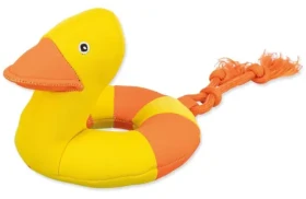 TRIXIE Aqua kačica na lane 20/36 cm / Hračka pre psov / Plávajúce / Aportovacie / Polyester (G14-334530)