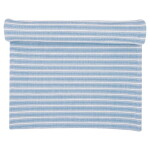 GREEN GATE Bavlnený behúň Alessia Pale Blue 140 x 45 cm