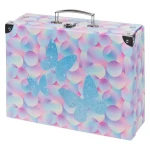 BAAGL Skladací školský kufrík Candy s kovaním / 32.5 x 10.5 x 26 cm