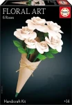 Educa 3D puzzle Floral Art Biele ruže
