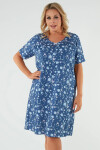 Talianska móda Agalia cr. r. farba:print/blue 2XL