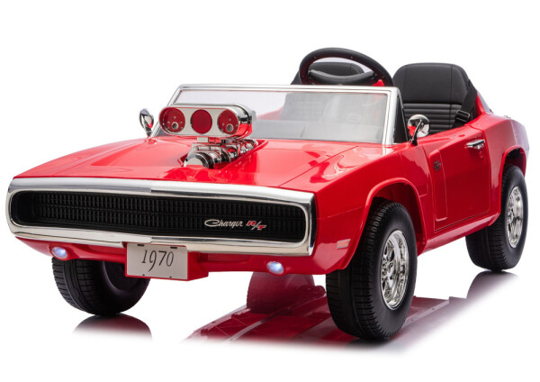 Mamido Detské elektrické autíčko Dodge Charger R/T 24V 2x200W červené