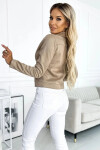 Dámska bunda 481-1 svetlohnedá - Numoco basic S