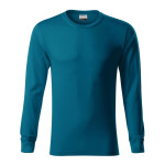 Unisex tričko Resist LS (petrol blue) S