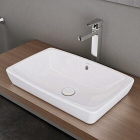 Umývadlo na dosku VitrA Metropola 60x40 cm bez otvoru pre batériu 5668-003-0012 5668-003-0012
