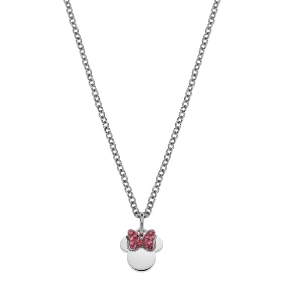 Disney Krásny oceľový náhrdelník Minnie Mouse N600583RPL-B.CS