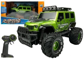 Mamido Auto na diaľkové ovládanie Jeep Raptor 1:18 zelené