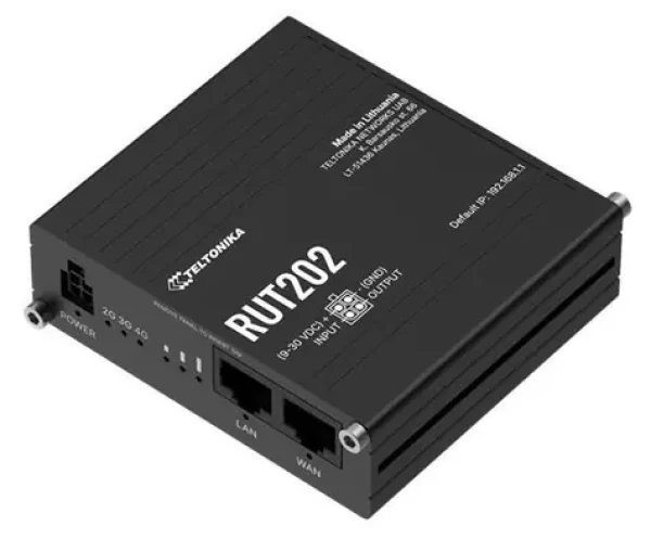 Teltonika RUT202 / Router industriálna / Dual SIM (RUT202AAAAA0)