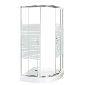 KERRA - Sprchovací kút s vaničkou Madera 100x80 Ľavá 5907548117809