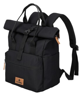 Roll top batoh Travelite Basics Short Handle Roll-up Black
