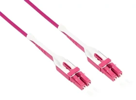 Good Connections LC-LC Uniboot fialová / Optický patch kabel / Duplex / OM4 / LSZH / 7,5 m (LW-U8075LC4)