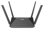 Asus RT-AX52 čierna / Router / Wi-Fi 6 / 1201 Mbit/s / 3x LAN + 1x WAN / 4 antény (RT-AX52)
