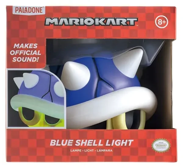 Paladone Blue Shell / Stolová lampa / Zvukový efekt / AAA batérie (PP8775NNEPM)