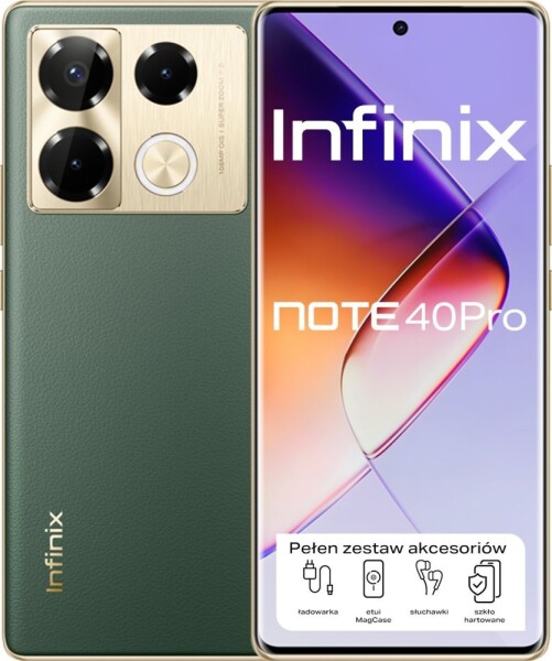 Infinix Note 40 Pro 12/256GB Zielony (NOTE40PRO_VINTAGE_GREEN)