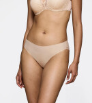 BODY MAKE-UP ILLUSION LACE - Taj nohavičky s čipkou a tepelnou úpravou Triumph NUDE BEIGE 42