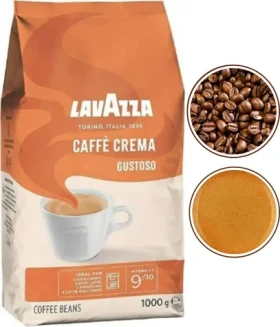 Lavazza Caffe Crema Gustoso 1 kg / Zrnková káva / 40% Arabica 60% Robusta (2770)