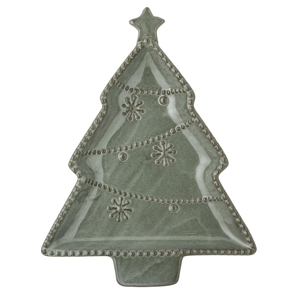 Bloomingville Servírovací tanier Alder Green