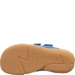 Chlapčenské barefoot tenisky VENTO Blue/Yellow Superfit 1-008204-8000 - 34