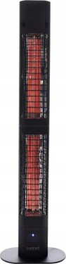 Sunred SUNRED | Heater | RD-DARK-3000L, Valencia Dark Lounge | Infrared | 3000 W | Number of power levels | Suitable for rooms up to m² | Black | IP55