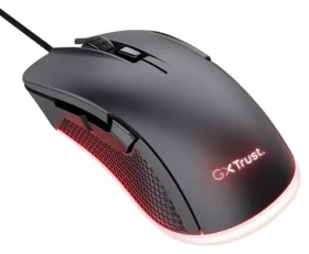 Trust GXT 922 YBAR čierna / Optická myš / 7200 DPI / USB-A / RGB / 6 tlačidiel (24729)