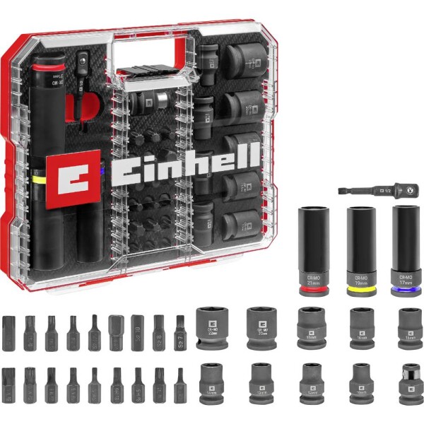 Einhell Impact Súprava bitov a nástrčných kľúčov, 1/2 , 109288; 109288