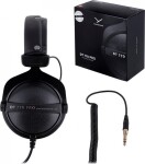 Beyerdynamic Beyerdynamic DT 770 PRO 80 OHM BLACK LIMITED EDITION - Słuchawki studyjne zamknięte