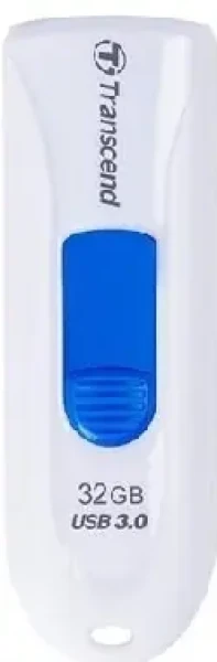 Transcend JetFlash 790 32GB bielo-modrá / Flash Disk / USB 3.2 Gen 1 - (USB-A 3.0) / dopredaj (TS32GJF790W)