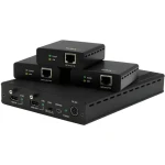 StarTech HDBaseT extender Kit 1x3 s 3 prijímačmi / Rozbočovač HDMI / HDMI cez CAT5e/CAT6 / 3 porty (ST124HDBT)