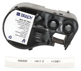 BRADY PermaSleeve / Značiace bužírky na vodiče / Nízkodymové / Bez halogénu / pre M410, BMP41, M510, BMP51, BMP53, M511 (M4C-187-7641)