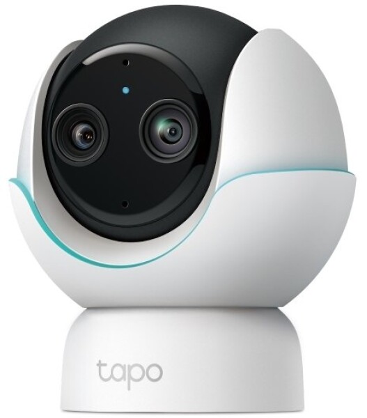 TP-Link Kamera sieciowa na monitorovanie, obracanie, nachylanie, farba, dzień i noc - 2560 x 1440 (szeroki) / 1920 x 1080 (teleObjektív) - 2K, 1080p - Audio - drahtlos - Wi-Fi - Bluetooth 5.0 - H.264 - 5 V