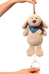 BABYONO Hračka hudobná na C krúžku Psík Willy 0m+
