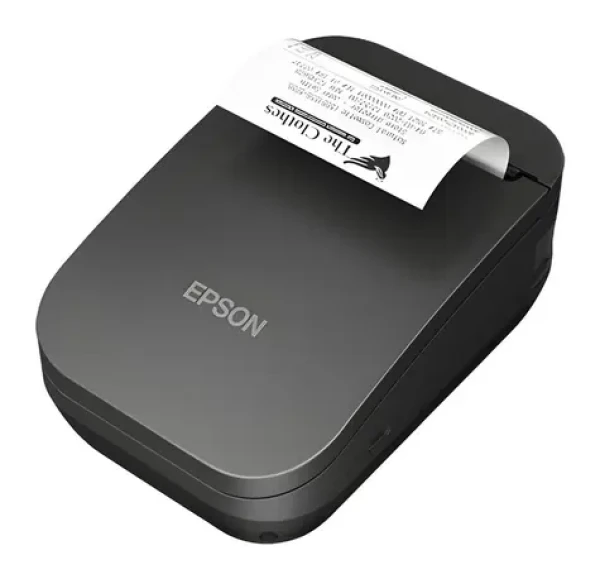 Epson TM-P80II čierna / Mobilná tlačiareň účteniek / 203dpi / 65mm/s / Bluetooth 5.0 / USB-C / autocutter (C31CK00121)