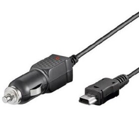 Nabíjací zdroj s konektorom mini USB pre mobilné telefóny do automobilu 1A (4040849784804)