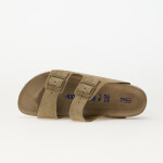 Tenisky Birkenstock Arizona Soft Footbed Suede Leather Faded Khaki EUR 36