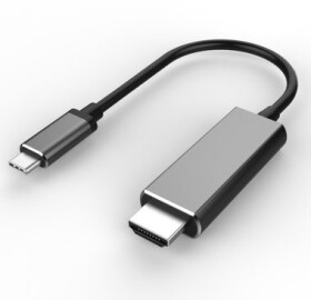 PremiumCord USB3.1 typ-C na HDMI / kábel 1.8m / rozlíšenie obrazu 4K * 2K @ 60Hz (ku31hdmi08)