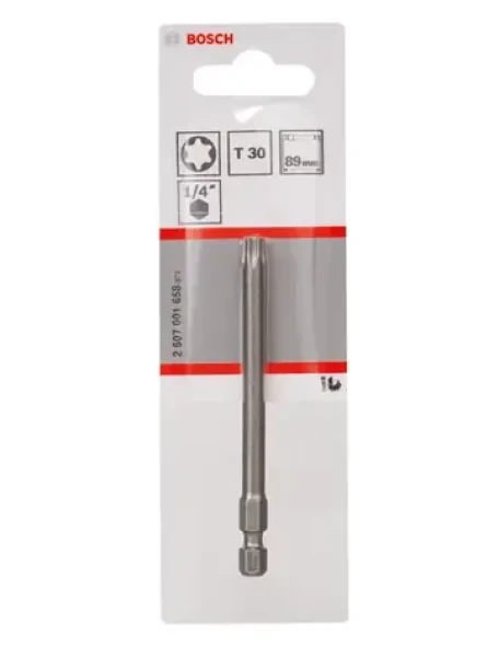 BOSCH 2607001658 / Bit T30 / dĺžka 89 mm (2607001658)