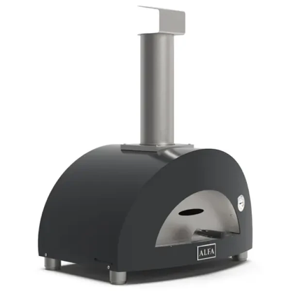 Alfa Forni Moderno 1 šedá / Pec na pizzu / 500 ° C / 60 x 40 cm / na drevo (FXMD-1P-LGRA)