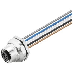 Weidmüller SAIE-M12B-5-2.0V-HW-PG9 zabudovateľný zástrčkový konektor pre senzory - aktory, 1233320000, 1 ks; 1233320000