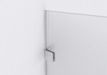 CERANO - Sprchová zástena Walk-in Orbis - Ľavá - 8 mm - chróm, mliečne sklo - 80x200 CER-682222
