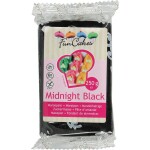Vynikajúci marcipán 1:5 čierny Midnight Black 250 g - FunCakes - FunCakes