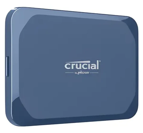 CRUCIAL X10 2TB modrá / Externý SSD / USB-C 3.2 / R:2100MBs / IP65 (CT2000X10SSD9)