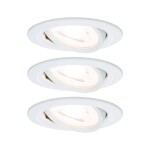 Paulmann 93431 vstavané svietidlo sada 3 ks 19.5 W biela (matná); 93431