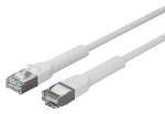 Lanview Flex-Angle Cat6a U/FTP biela / Sieťový kábel / RJ-45 / 3 m / LSZH (LV-6AFTP-FLEX-ANG-03W)
