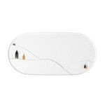 Räder Porcelánový servírovací tanier Snowy Landscape 40 cm